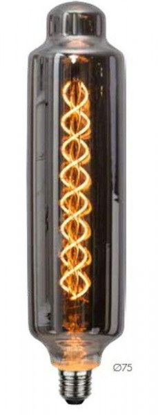 Leuchtmittel LED E27 7,5x31cm dimmbar 2000K 230V 4,7W, grau