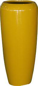 Vase FS147 H75cm, glz.curry