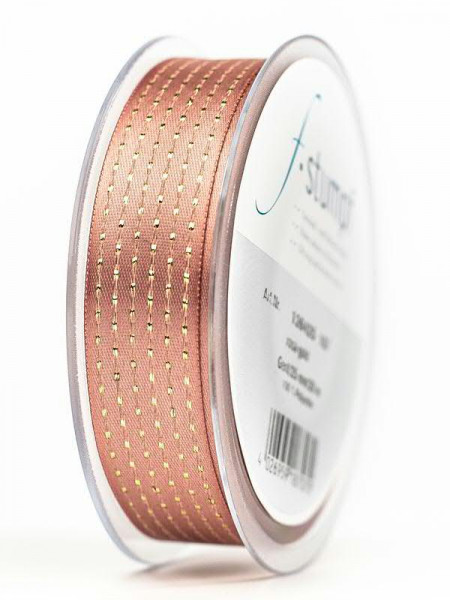 Band SP 1264/25mm 20m, rosa/gold