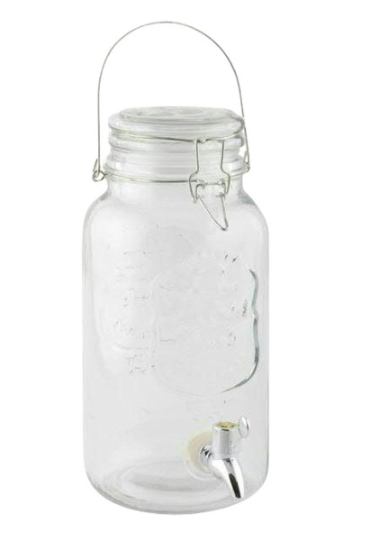 Getränkespender SP Glas 3,6L mit Zapfhahn 20,5x15x31cm, klar