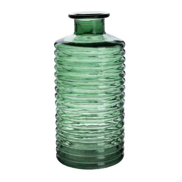 Glas Flasche D14,5H31cm Aktionspreis!, grün